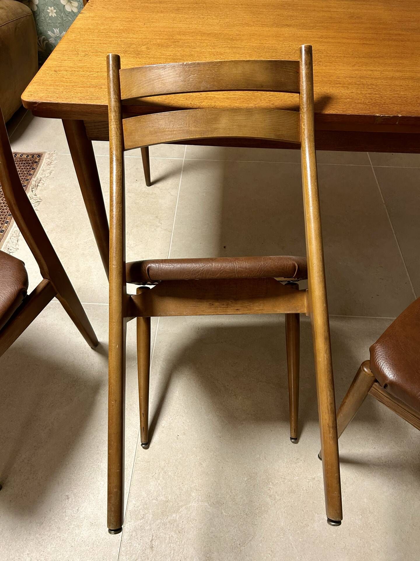 Vintage Scandinavian-style chairs
