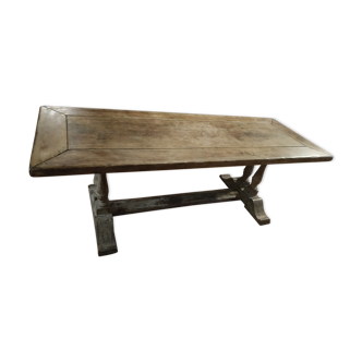 Table de monastère patinée XIXeme