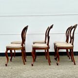 Mahogany dining chairs
