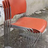 4 David Rowland chairs