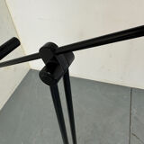 Iconic Black Samurai Floor Lamp by Shigeaki Asahari for Stilnovo, 1980