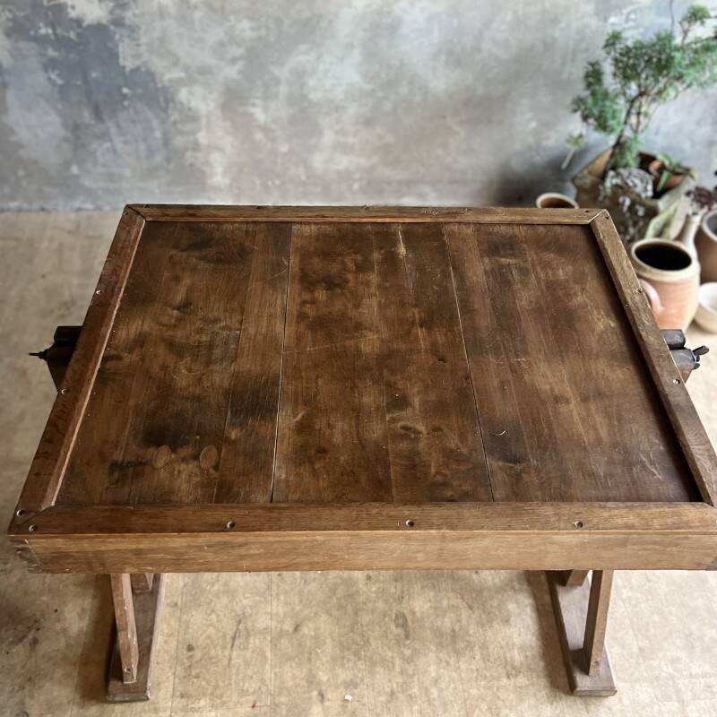 Old photographic table