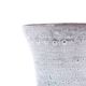 Set of 3 gray ceramic flower pots, Vallauris 1960s
