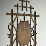 Faux bamboo coat rack cast iron ca. 1890
