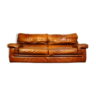 Italian leather sofa "Gamma Arrendamenti"