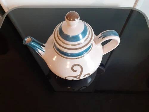 "triskell" coffee pot faiencerie de gourin
