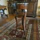 Guéridon - tripod in mahogany veneer Louis Philippe