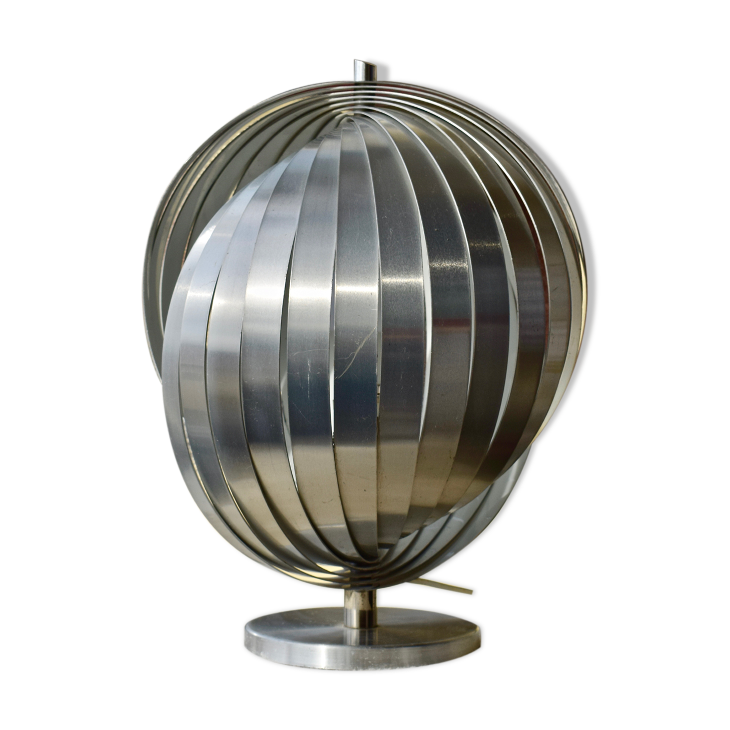 Table lamp helical by Henri Mathieu