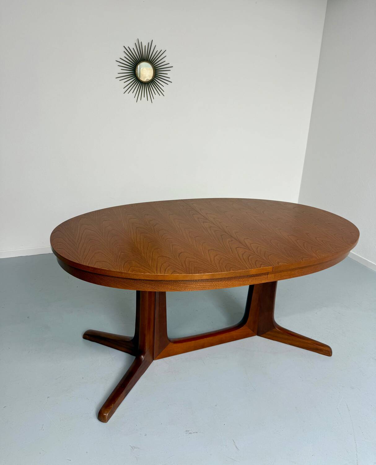Baumann dining table in rosewood wood, 70s design