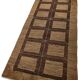 Tapis Oushak en laine noué à la main, 77 cm x 281 cm
