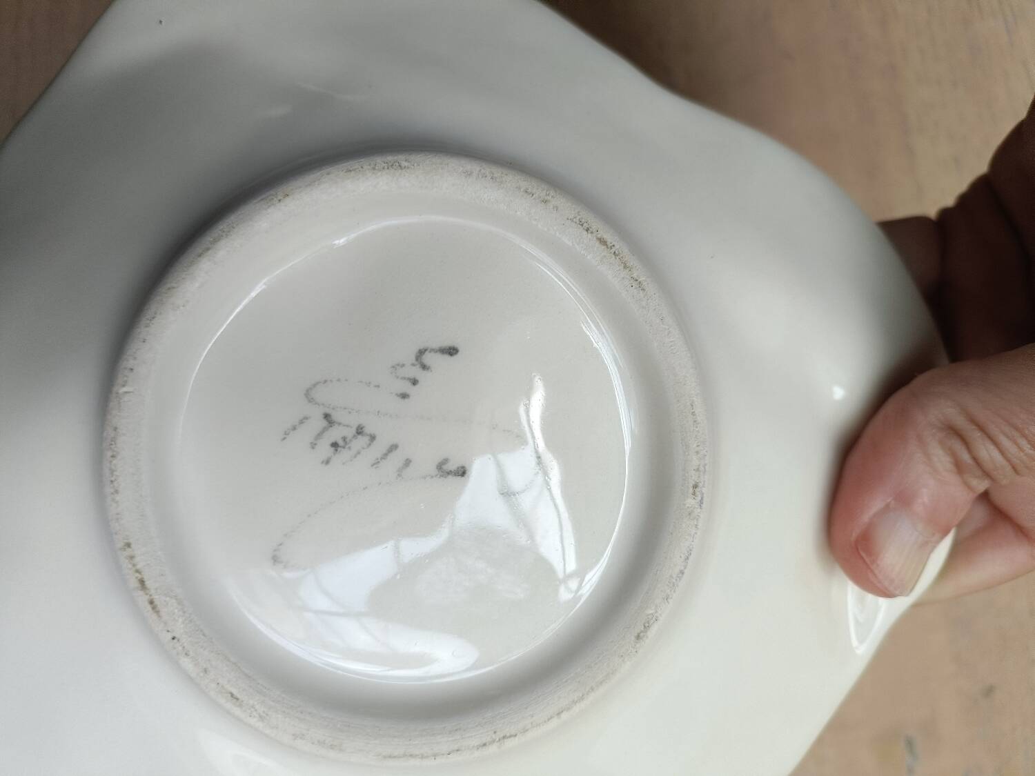 Flower plate, Ernestine Salerno