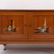 Buffet italien moderne du milieu du siècle, 1950