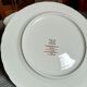 Plat rond plat porcelaine Bernardaud