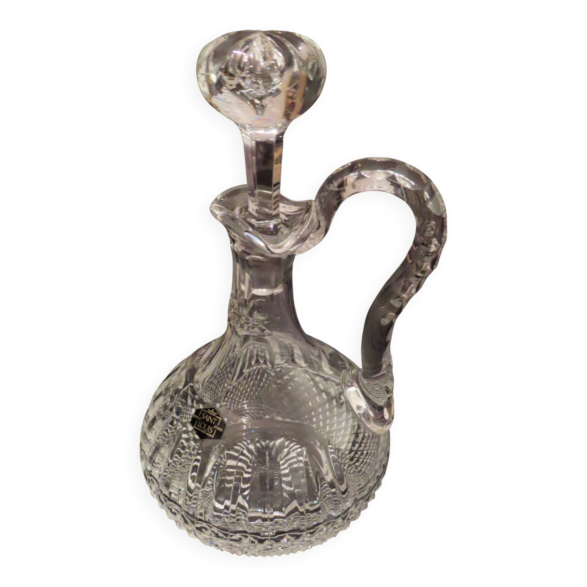 Carafe / broc à décanter tommy, cristal de saint-louis