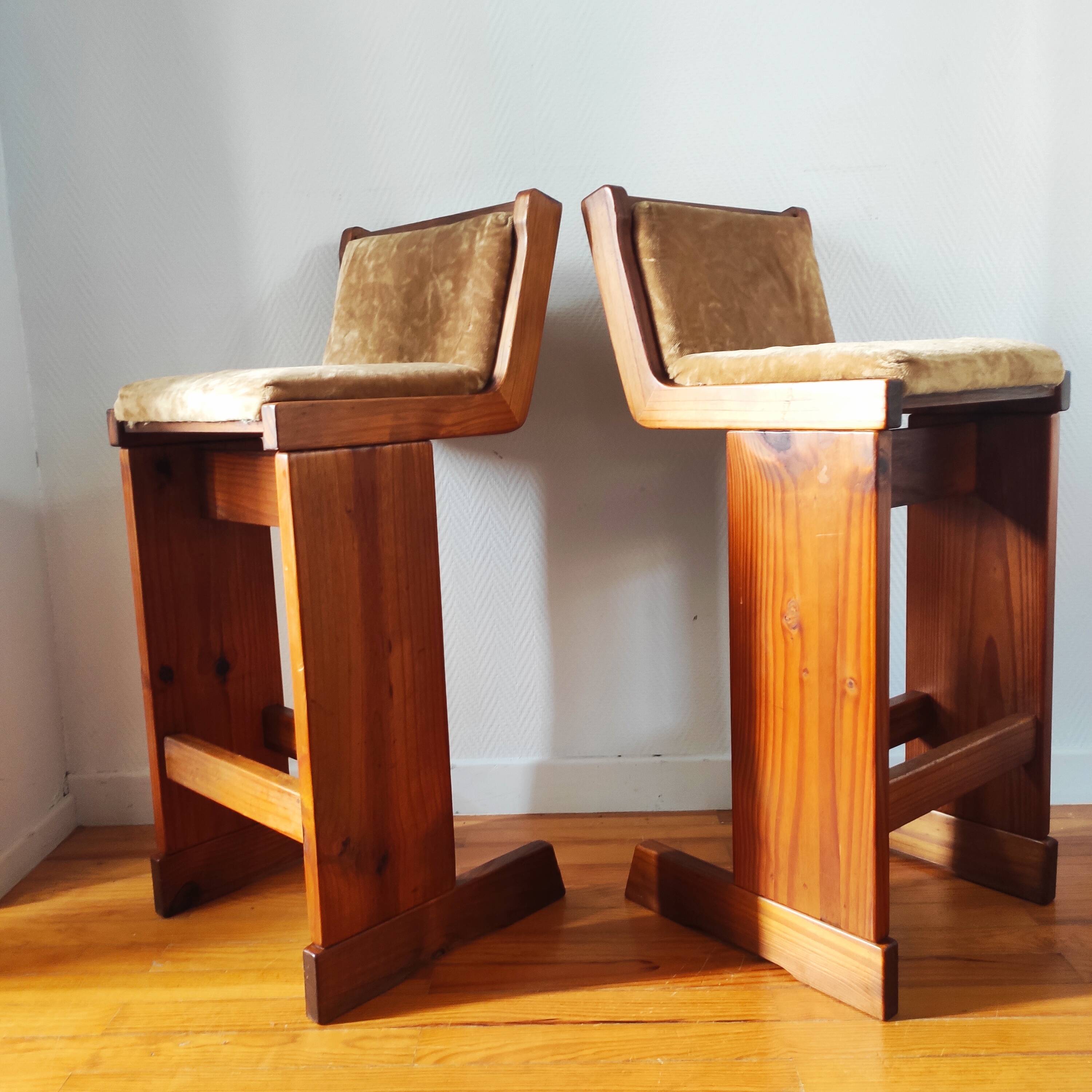 Vintage bar stools Scandinavian design