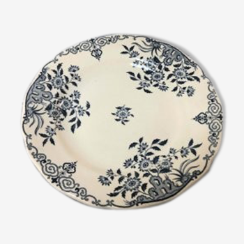 Assiette plate Sarreguemines