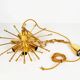 Murano glass and brass 'Palazzo' chandelier by Kalmar