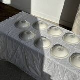 Set of 11 fruit-patterned bowls The Chartwell Collection England D17