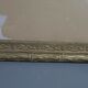 Frame wood & stucco patinated Art Nouveau 58,5x46,5 foliage 50x38,5 cm SB
