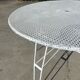 Garden table attributed to Mathieu Mategot from the 1950s.