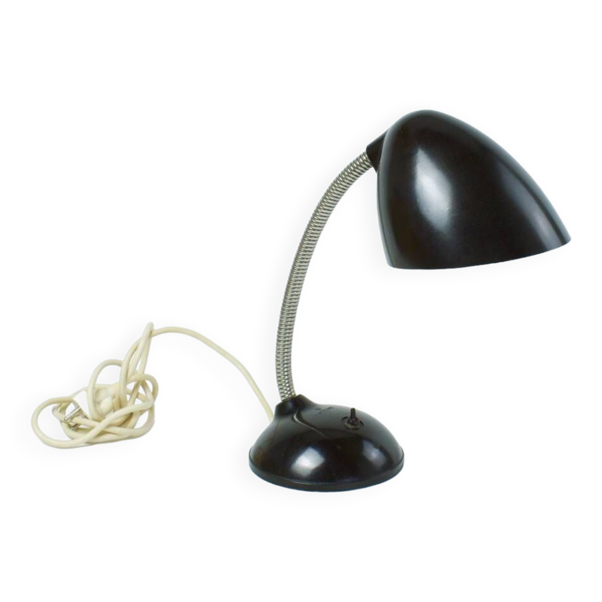 Art deco bakelite desk lamp from the 1930s-40s
