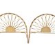 Rattan headboards from the 60s