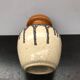 Former beige brown ceramic vase