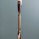 Italian onyx and brass floor lamp