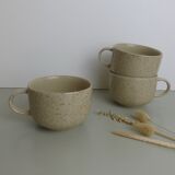 6 cups speckled sandstone