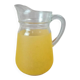 Pichet vintage en verre jaune – élégant & lumineux