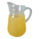 Pichet vintage en verre jaune – élégant & lumineux
