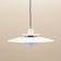 Pendant lamp Topline, Danish design, 1970s, manufacturer: Design Light