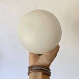 Mini ceiling light in matt white opaline