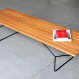 Slatted bench '400' by Harry Bertoia