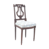 Lyre-backed chair