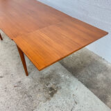 Teak table with extensions