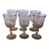 Verres rosalines