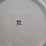 Set of 7 small plates and a dish