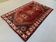 Vintage Traditional Tribal Rug 284x175 cm Wool Oriental HandMade Rug, Red Black