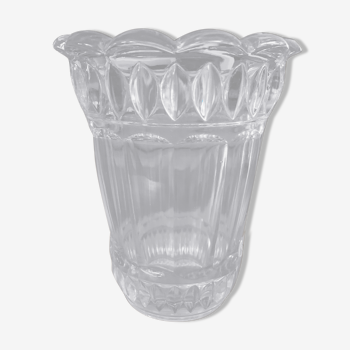 Vase en verre vintage