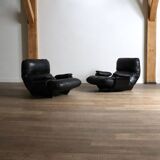 Pair of Ligne Roset Marsala Lounge chairs by Michel Ducaroy, 1970s