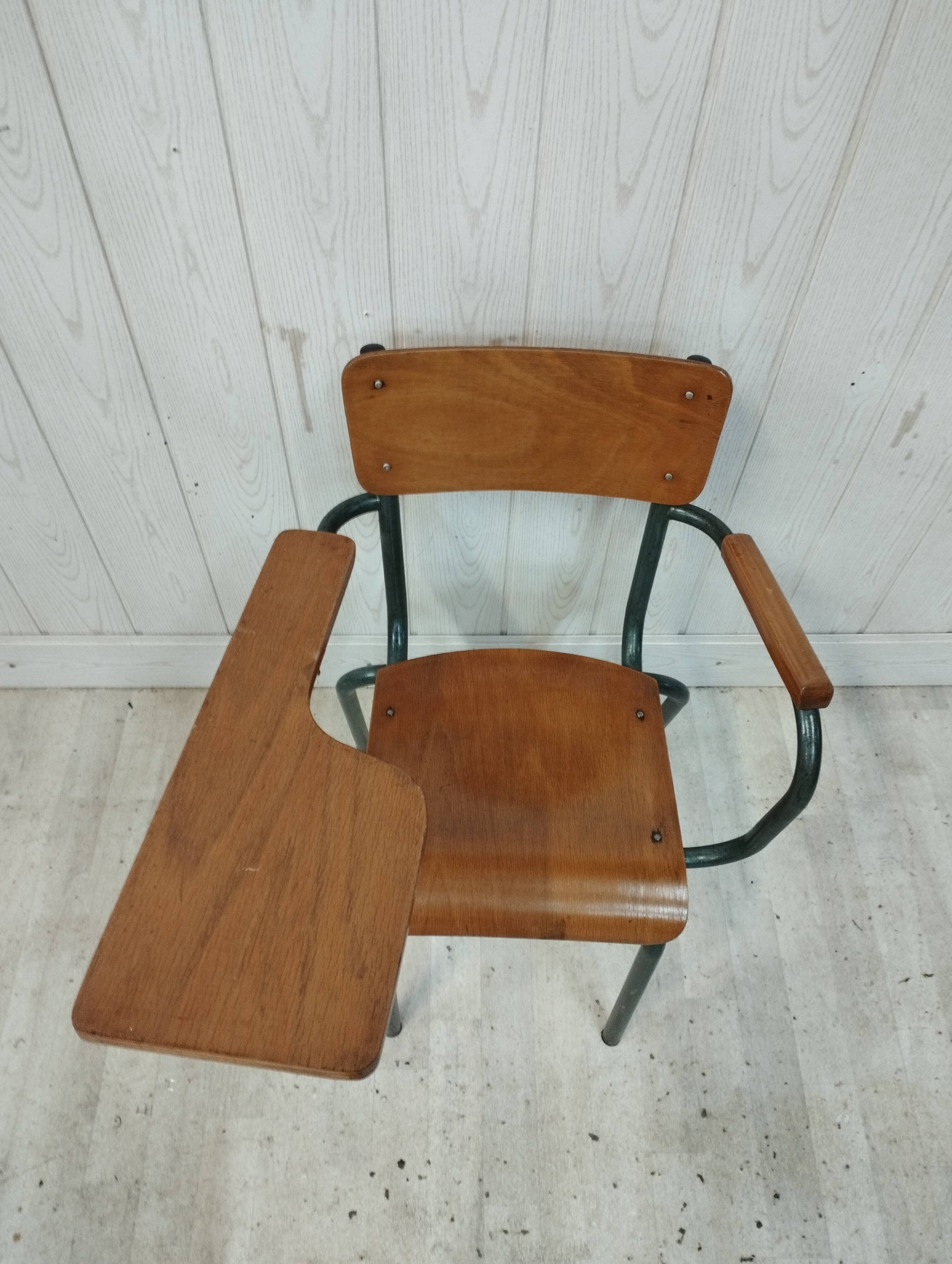 Old adult school chair