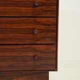 Rosewood chest of drawers 1970s - Scandinavian - design - minimalist