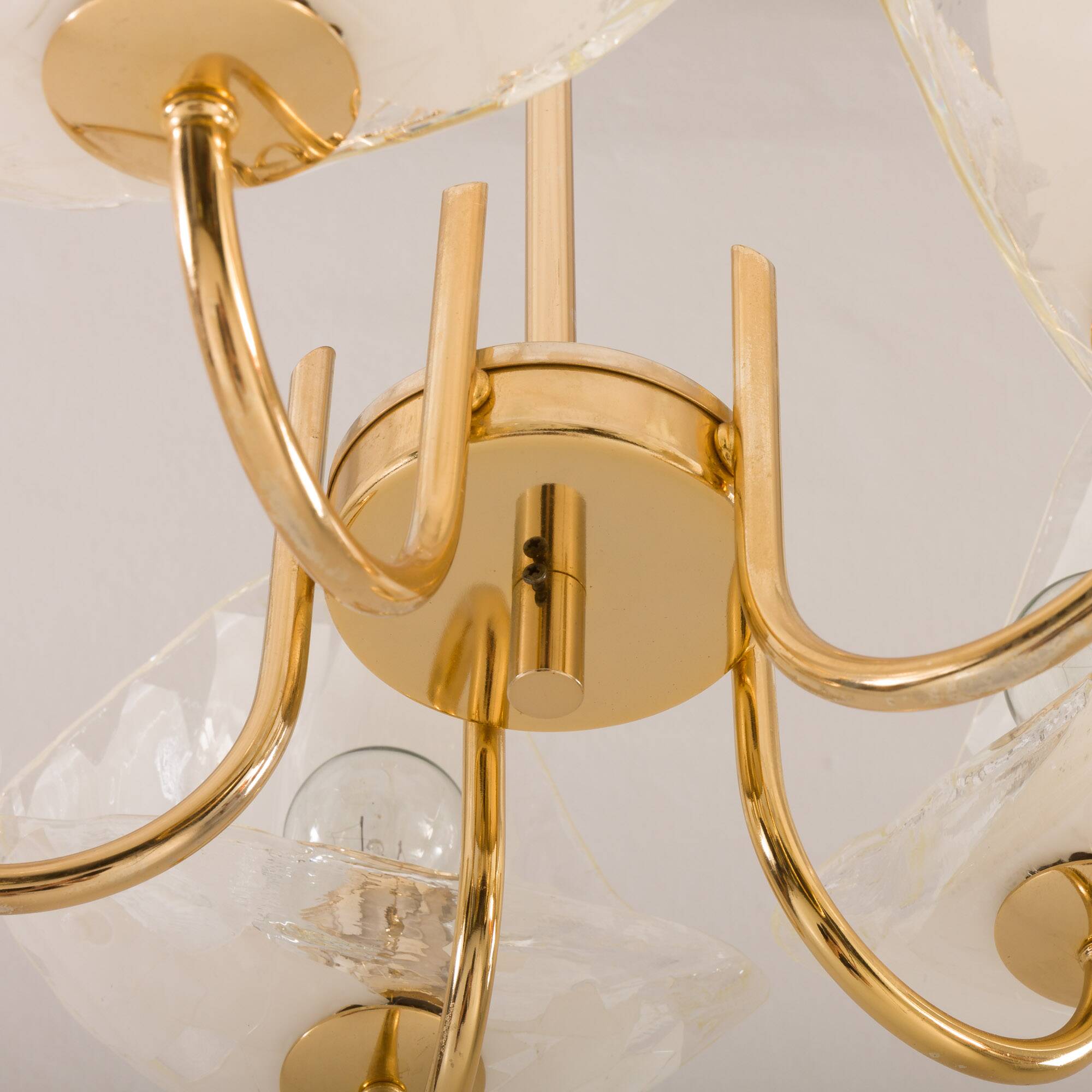 Murano glass chandelier by La Murina, Italy 1970s