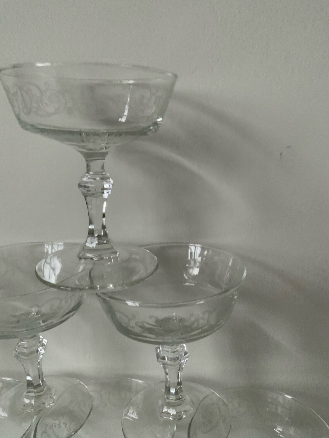 Champagne glasses