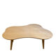 Wooden coffee table by Jens Risom for Knoll