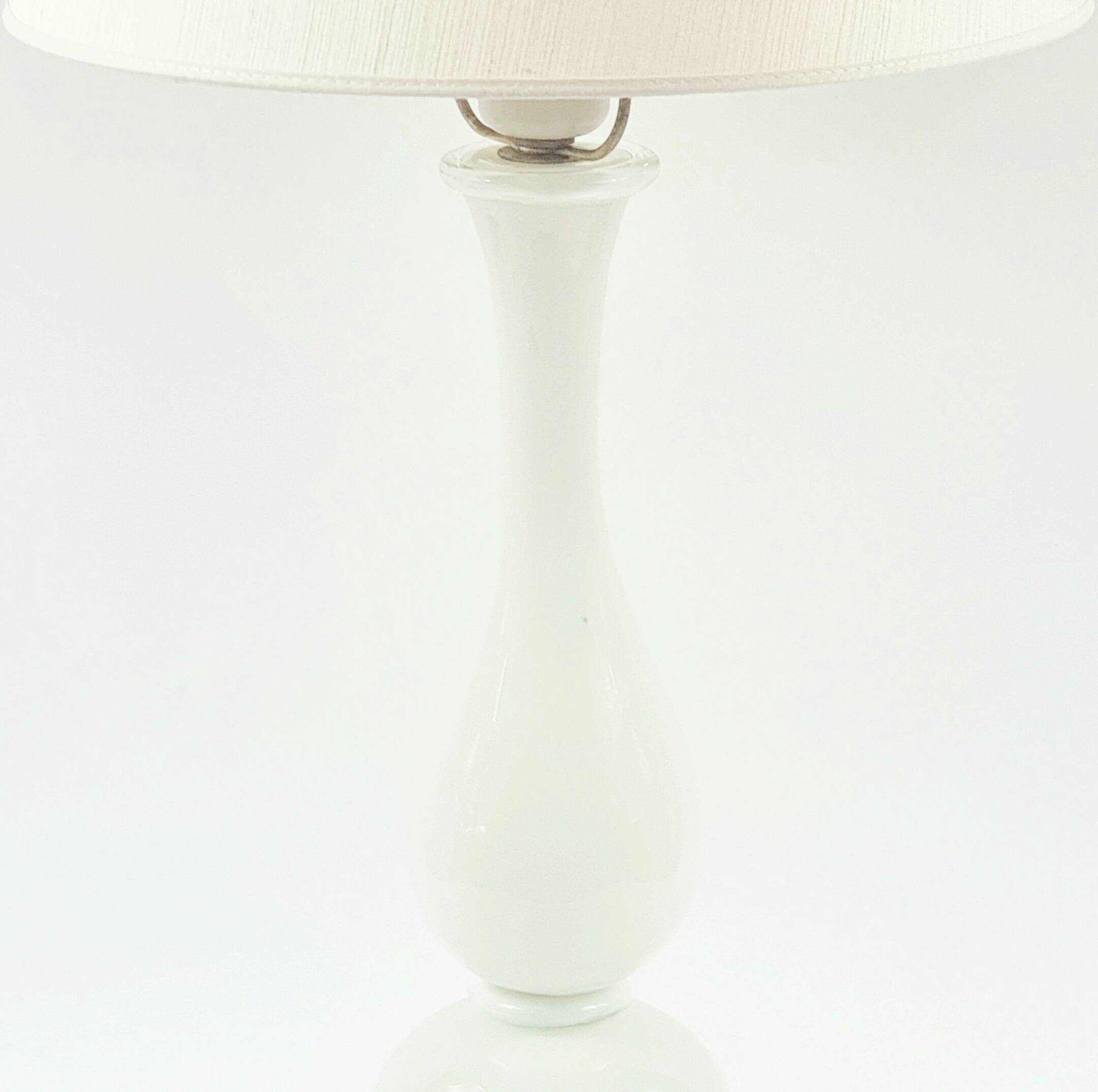 Labelled Mid-Century Murano Glass Table Lamp - Barovier & Toso, 1940s/50s