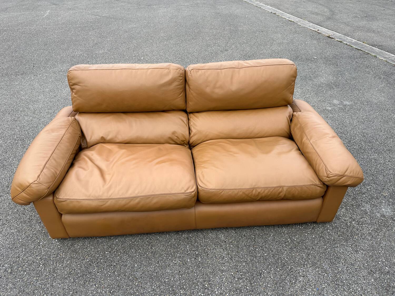 Sofa Petronio 603 de Tito Agnoli pour Poltrona Frau