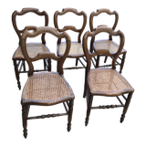 Lot de 5 chaises