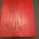 Red wood tray